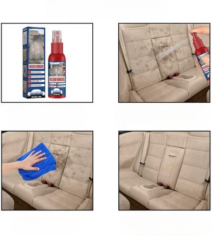 Car Mold Remover Spray Leather-Safe 2-Pack