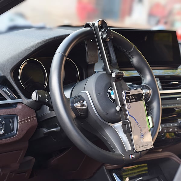 Car Phone Holder 1080° Rotation Dashboard & Visor Mount
