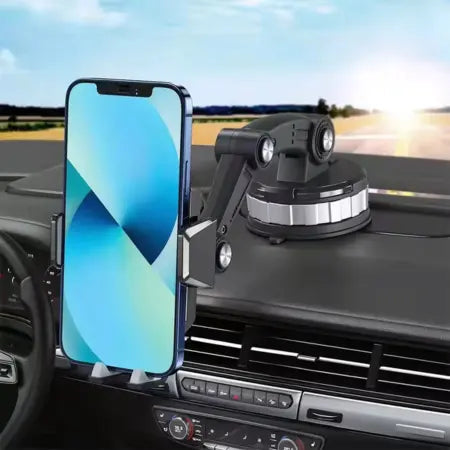 Car Phone Holder Suction Cup & Swivel Arm