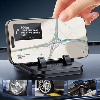 Car Phone Mount Foldable Anti-Slip Silicone
