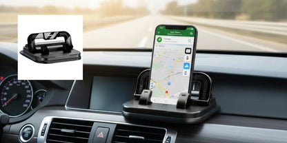 Car Phone Mount Foldable Anti-Slip Silicone