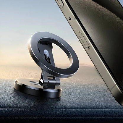 Car Phone Mount Magnetic 360° Rotation Foldable Design
