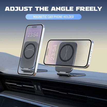 Car Phone Mount Reinforced Magnet & Rotating Arm