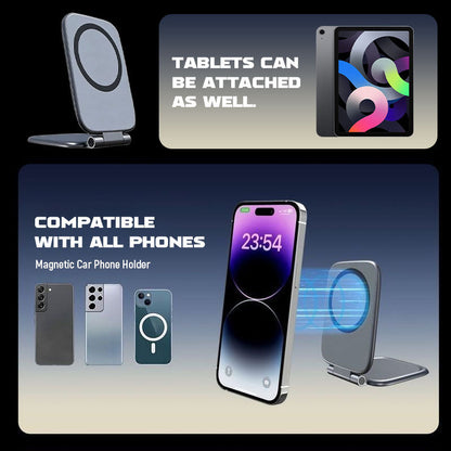 Car Phone Mount Reinforced Magnet & Rotating Arm