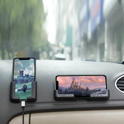 Car Phone Mount Self-Adhesive Adjustable Horizontal & Vertical