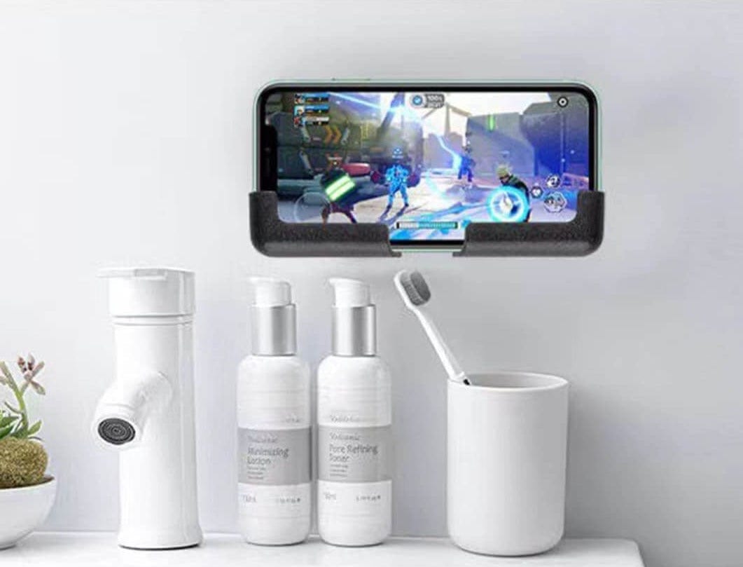 Car Phone Mount Self-Adhesive Adjustable Horizontal & Vertical