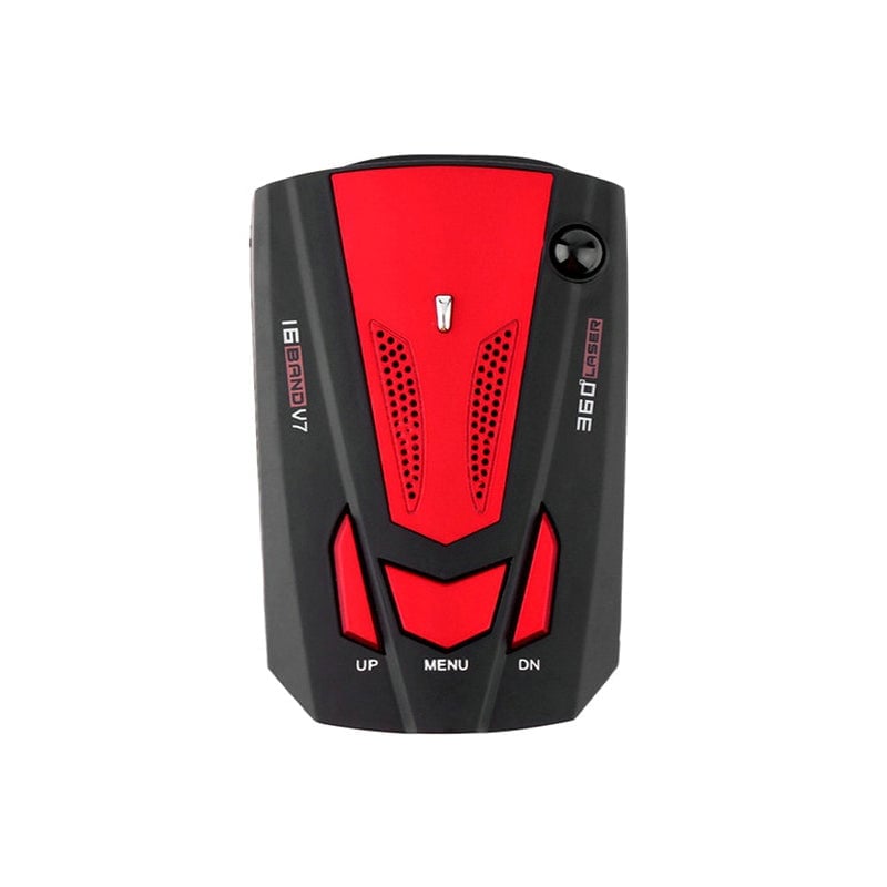 Car Radar Detector 360-Degree Detection Visual & Acoustic Alerts