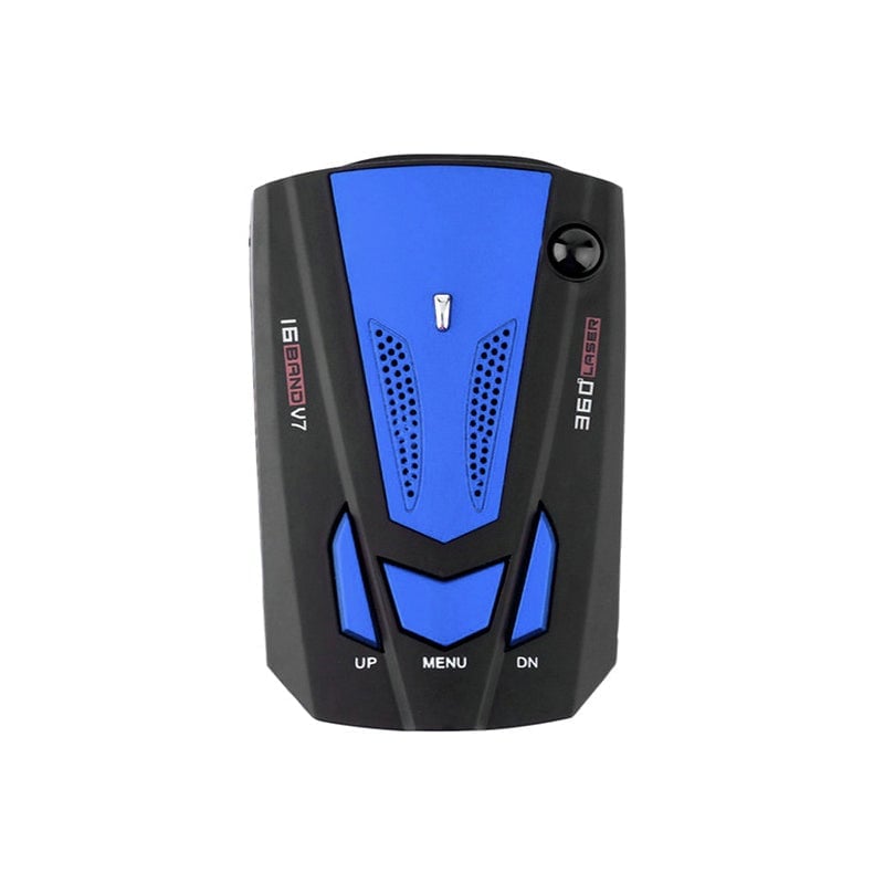 Car Radar Detector 360-Degree Detection Visual & Acoustic Alerts