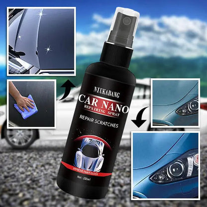 Car Scratch Remover 9H Ceramic Hydrophobic Gloss