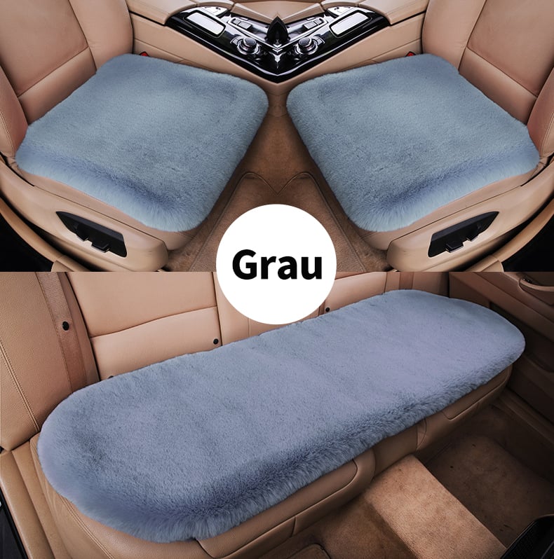 Car Seat Cover Plush Breathable Non-Slip Set of 2