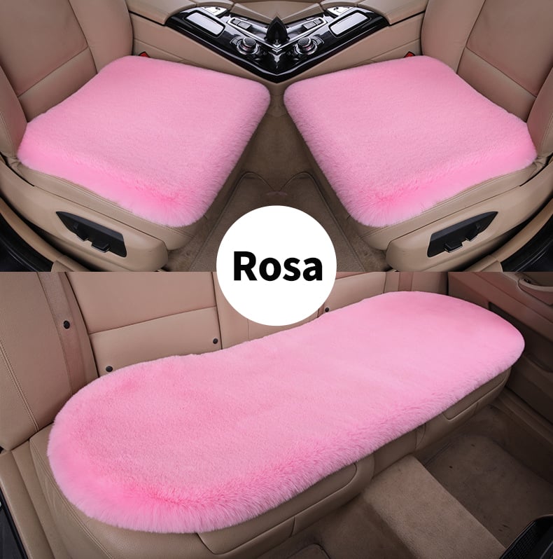 Car Seat Cover Plush Breathable Non-Slip Set of 2