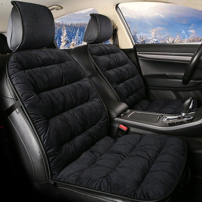 Car Seat Cover Short Plush Thick Foam Universal Fit
