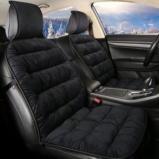 Car Seat Cover Short Plush Thick Foam Universal Fit