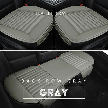 Car Seat Cushion Ergonomic Tailbone Relief Ventilated PU Leather