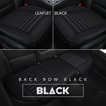 Car Seat Cushion Ergonomic Tailbone Relief Ventilated PU Leather