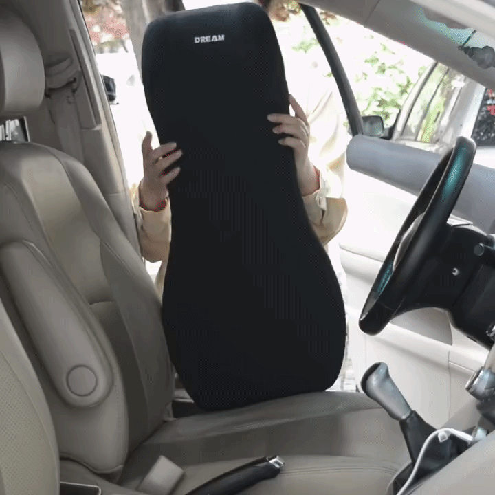 Car Seat Cushion Memory Foam Ergonomic Universal Fit