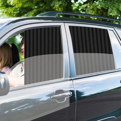 Car Sun Shade Magnetic Attachment UV-Blocking Foldable