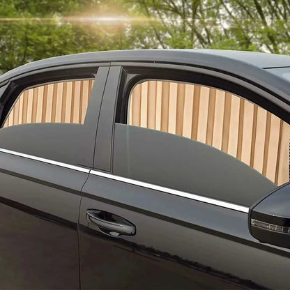 Car Sun Shade Magnetic Attachment UV-Blocking Foldable
