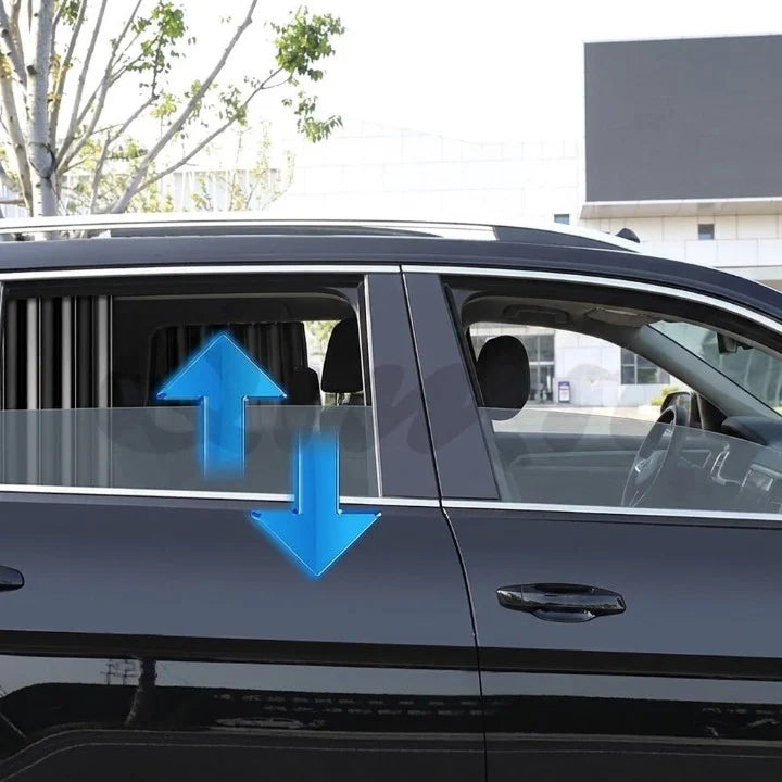 Car Sun Shade Magnetic Attachment UV-Blocking Foldable