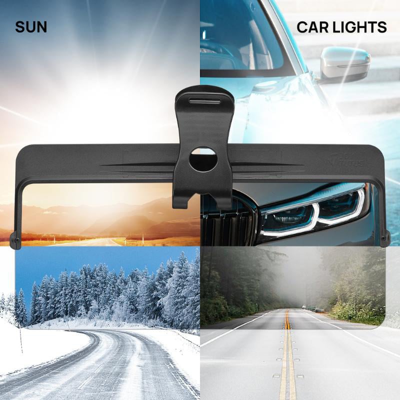 Car Sun Visor Extension Polarized Anti-Glare Universal Clamp