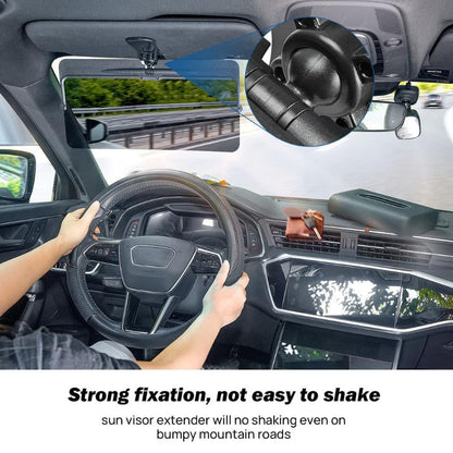 Car Sun Visor Extension Polarized Anti-Glare Universal Clamp