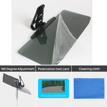 Car Sun Visor Extension Polarized Anti-Glare Universal Clamp