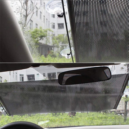 Car Sunshade Extendable Suction Cup UV Protection