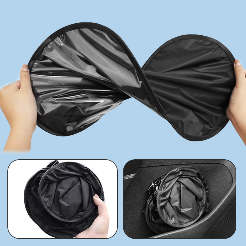 Car Sunshade Set UV Protection Static Adhesion Universal Fit
