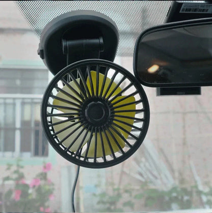 Car & Truck Fan Multi-Voltage 360° Rotatable
