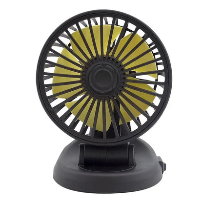 Car & Truck Fan Multi-Voltage 360° Rotatable