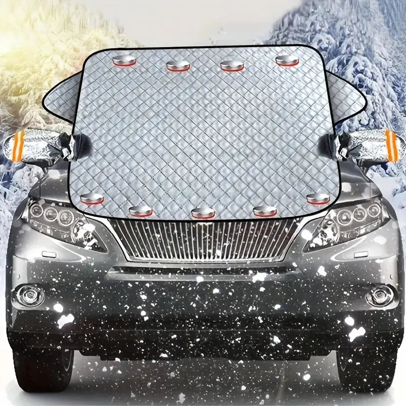 Car Windshield Cover Magnetic Waterproof Universal Fit