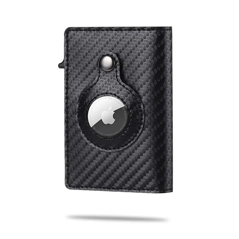 Card Holder Slim Carbon Tracker Compartment