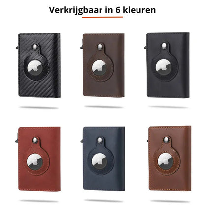 Card Holder Slim Carbon Tracker Compartment