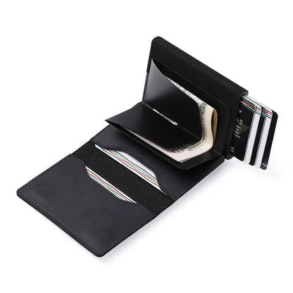 Card Holder Slim Carbon Tracker Compartment