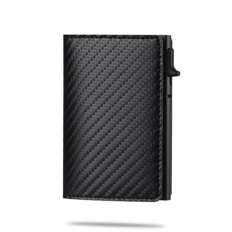 Card Holder Slim Carbon Tracker Compartment