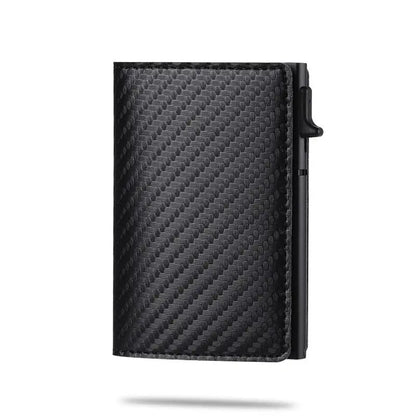 Card Holder Slim Carbon Tracker Compartment