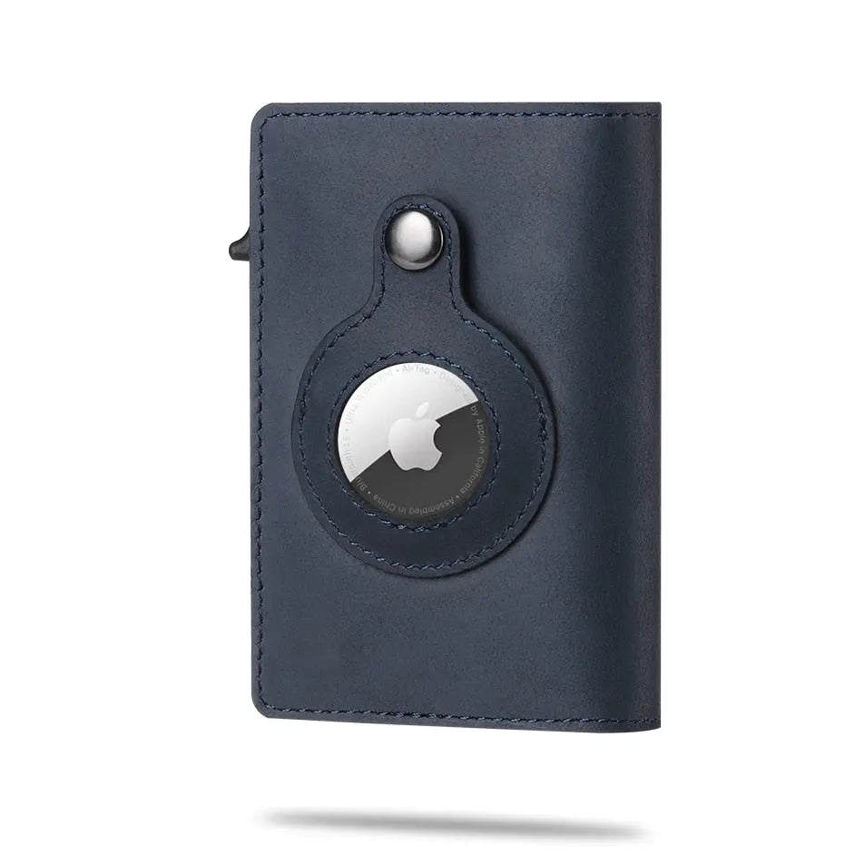 Card Holder Slim Carbon Tracker Compartment