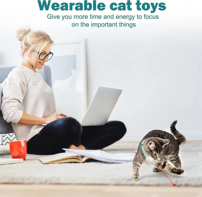 Cat Collar Automatic Laser Adjustable TPU Band