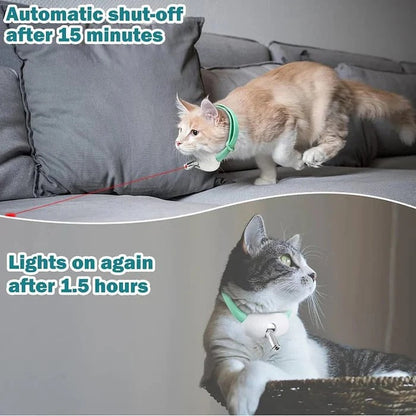 Cat Collar Automatic Laser Adjustable TPU Band