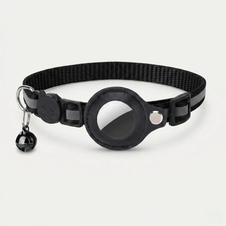 Cat Collar GPS Holder Safety Quick-Release Reflective