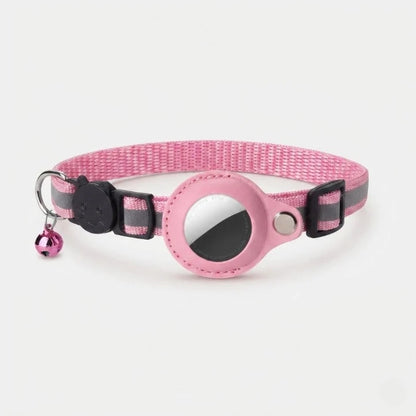 Cat Collar GPS Holder Safety Quick-Release Reflective