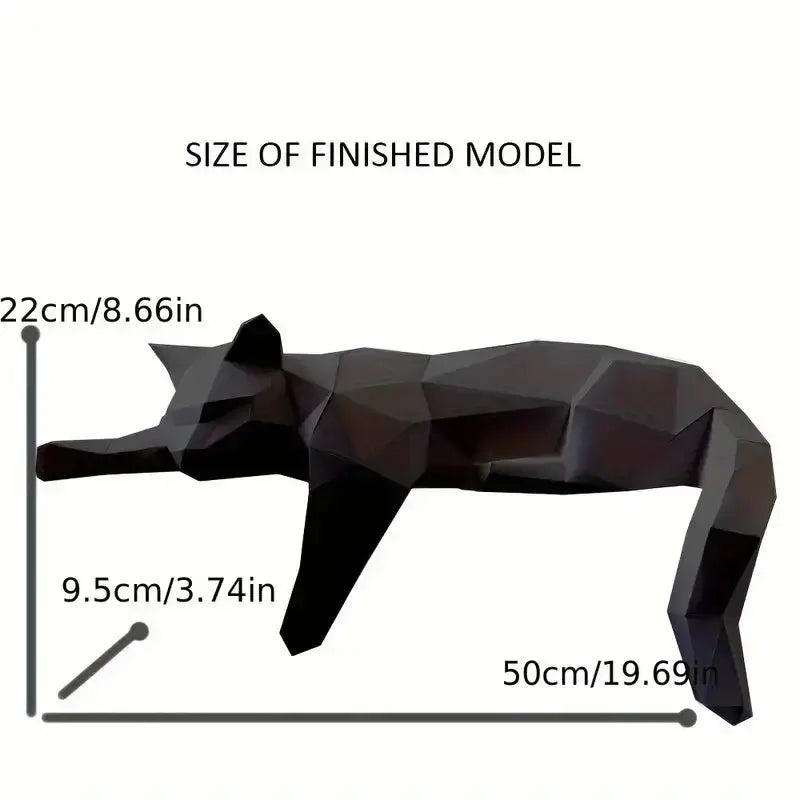 Cat Figurine Minimalist Resin Shelf Decor