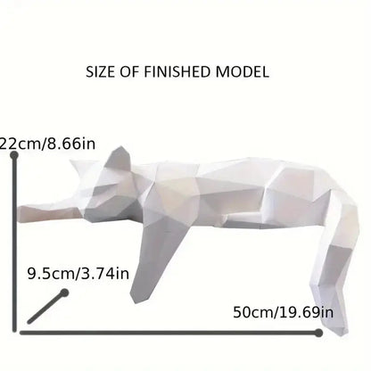 Cat Figurine Minimalist Resin Shelf Decor