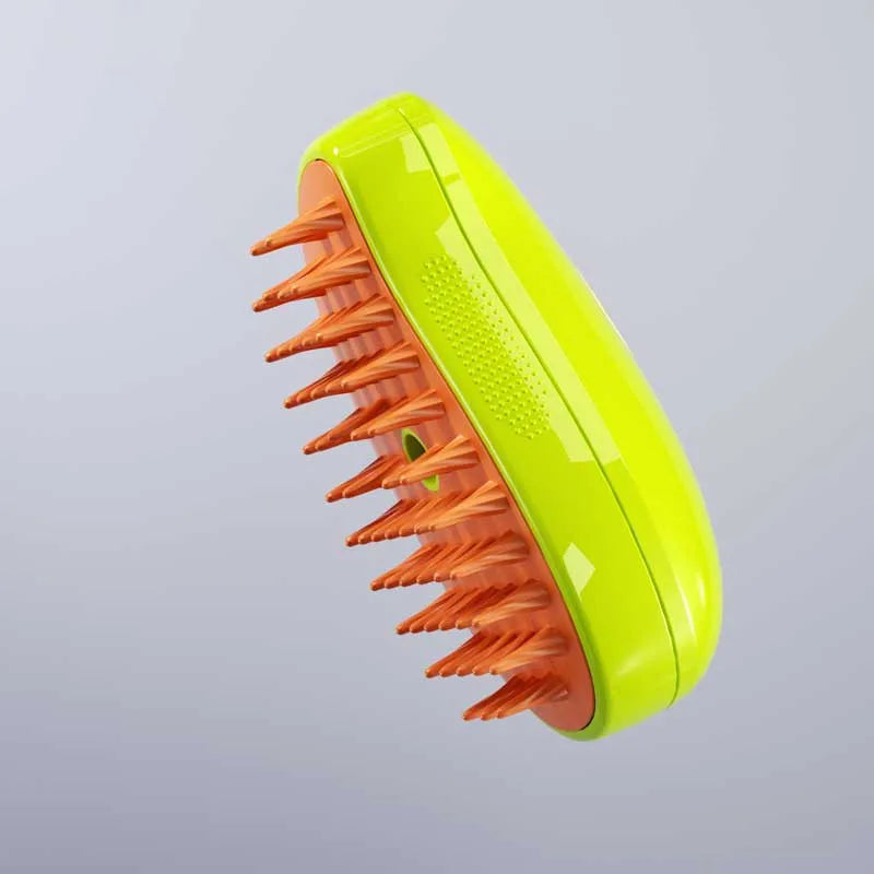 Cat Grooming Brush 3-in-1 Silicone Tips & Steam