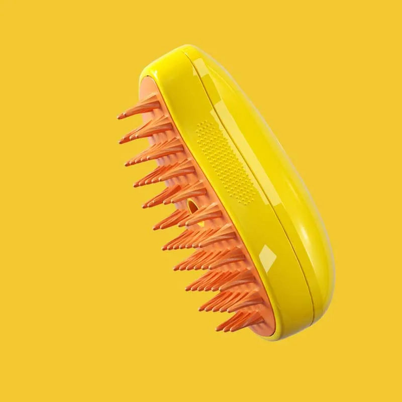 Cat Grooming Brush 3-in-1 Silicone Tips & Steam