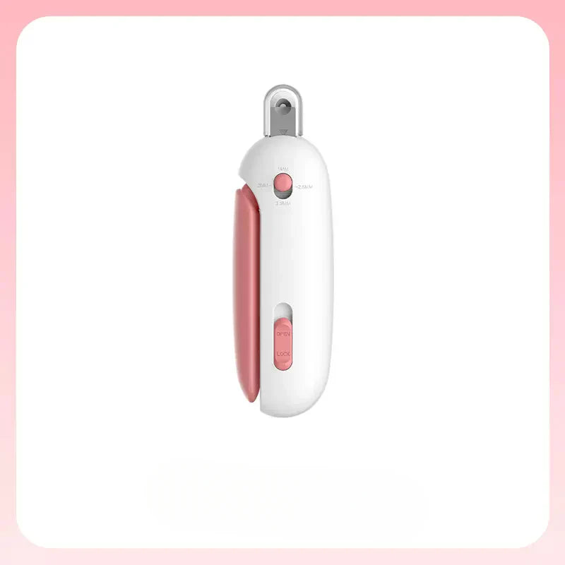 Cat Nail Clipper Adjustable Opening Splash Guard