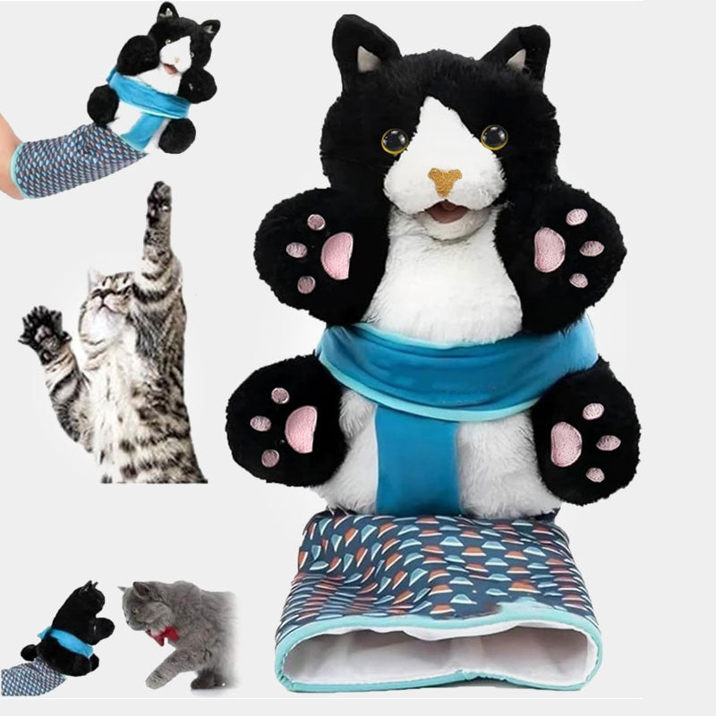 Cat Play Glove Padded Protective With Valerian Pouches