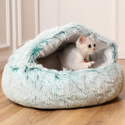 Cat & Small Dog Bed Orthopedic Foam & Raised Rim