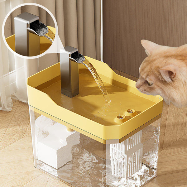 Cat Water Fountain Automatic Ultra-Quiet Dishwasher Safe