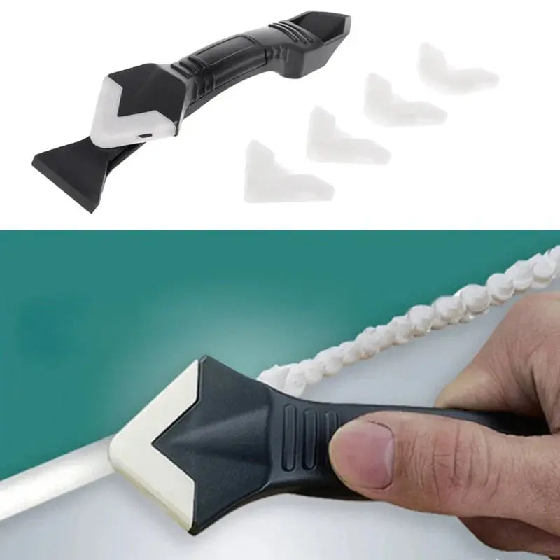 Caulking Tool Removal Scraper & Smoother 5 Silicone Tips